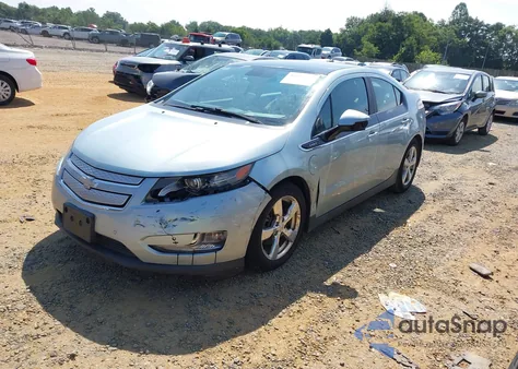 2012 Chevrolet Volt z USA, uszkodzony, nr VIN 1G1RD6E49CU102543